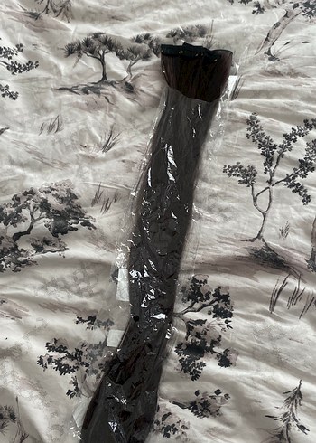 Kahverengi cıtcıt saç sentetik - Görsel 3