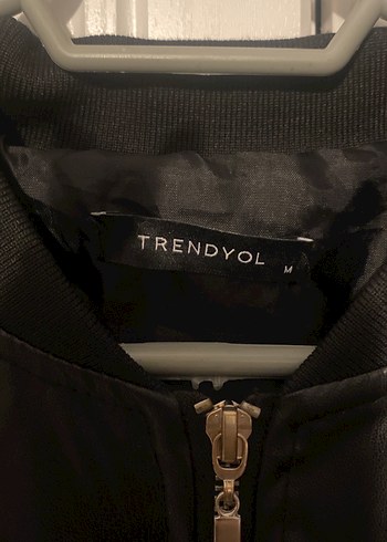 Siyah Deri Fermuarlı Kadın Ceket - Görsel 2