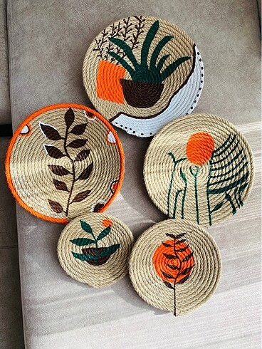 Zara Home Afrikan duvar tabağı duvar dekorasyonu