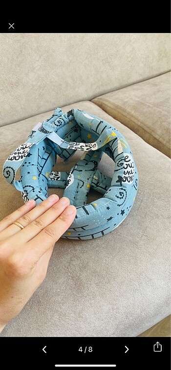 Beden Ayarlanabilr bebek baş kafa koruma baret