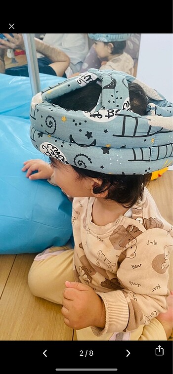 BabyJem Ayarlanabilr bebek baş kafa koruma baret