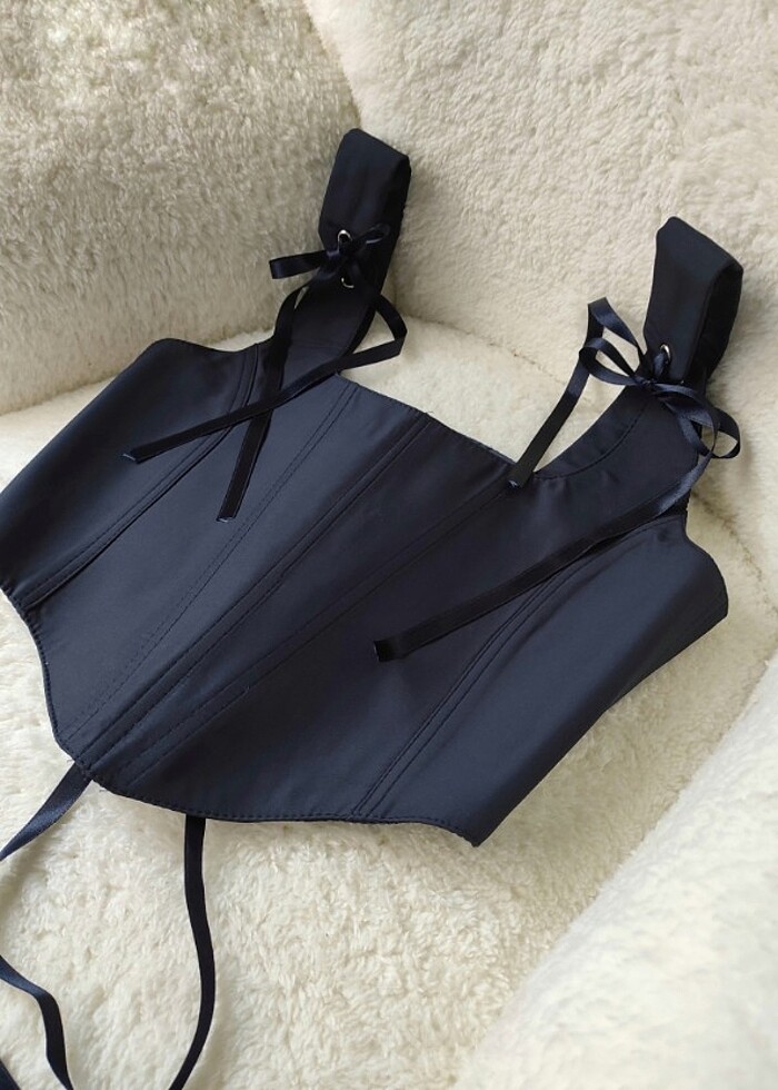 Lacivert büstiyer - Görsel 2