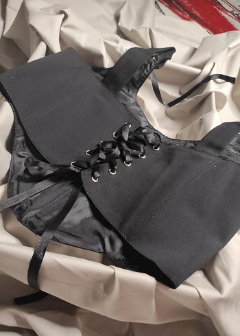 Siyah büstiyer / korse - Görsel 7