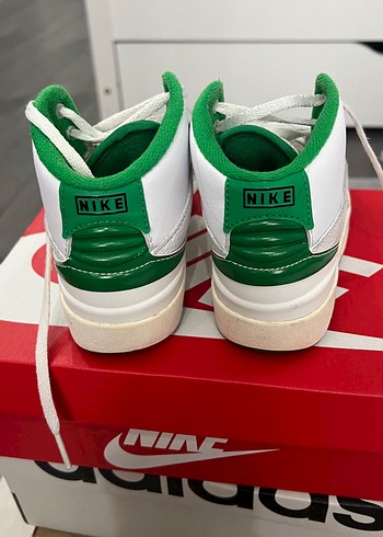 Nike Beyaz Yeşil Basketbol Ayakkabısı Velcro