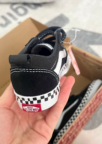 Vans Kadın Kırmızı Velcro Spor Ayakkabı