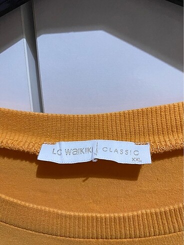 xxl Beden turuncu Renk Lc wakiki yazlık sweatshirt
