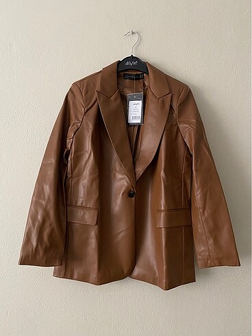 DİLVİN DERİ BLAZER