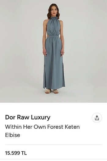 Beymen Dor Raw Luxury Elbise