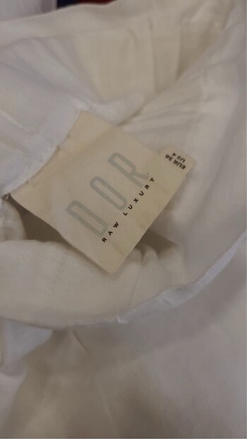 s Beden beyaz Renk Dor Raw Luxury Pantolon