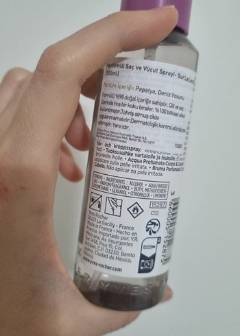 Yves Rocher Sur La Lande Vücut ve Saç Spreyi - Görsel 3