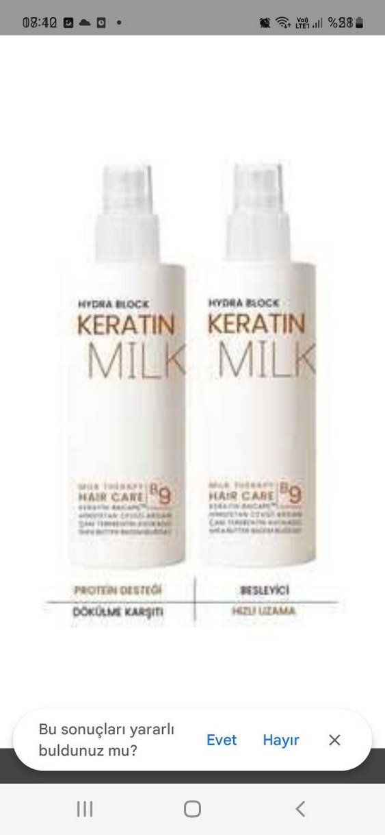 Keratin Milk Hydra Block Saç Bakım - Görsel 4