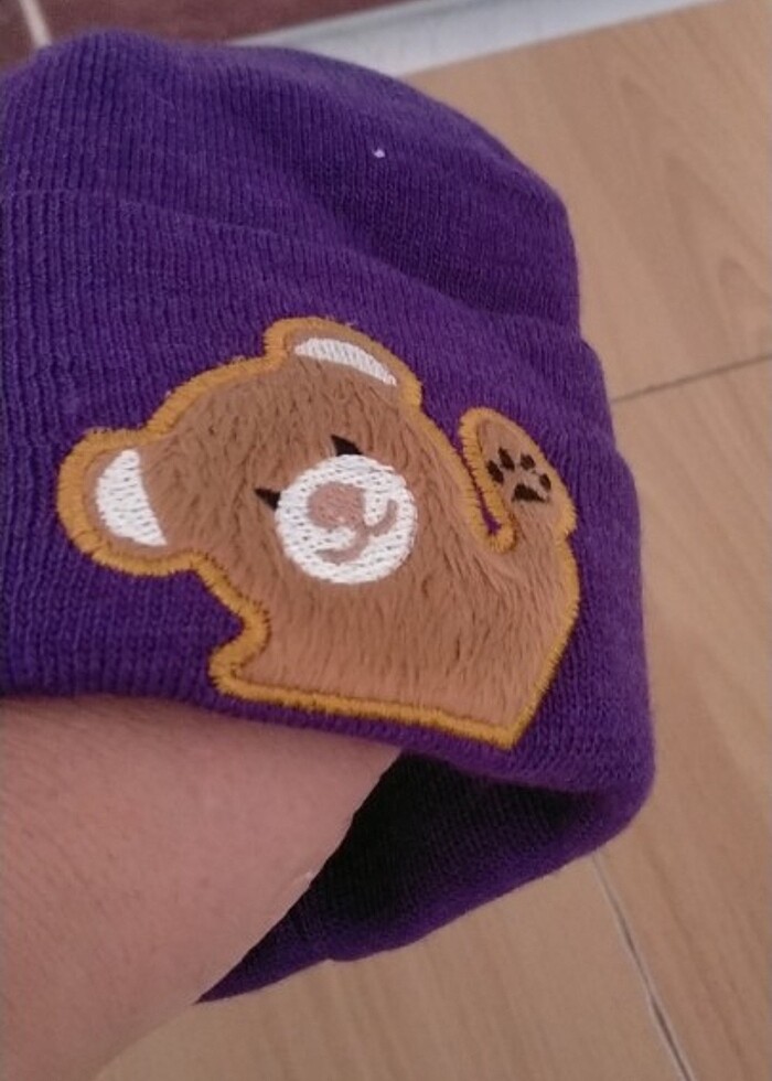 Şapka (ayıcık figürlü) - Görsel 3
