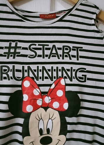 LC Waikiki Mickey Mouse figürlü thişort