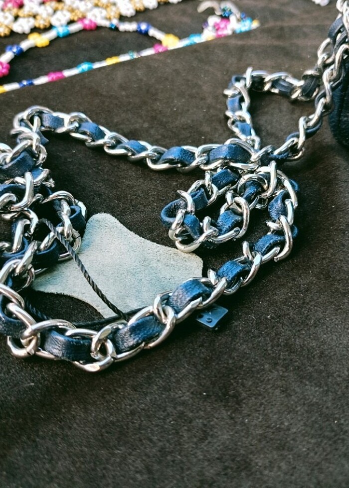 Hakiki Deri kol çantası - Görsel 4