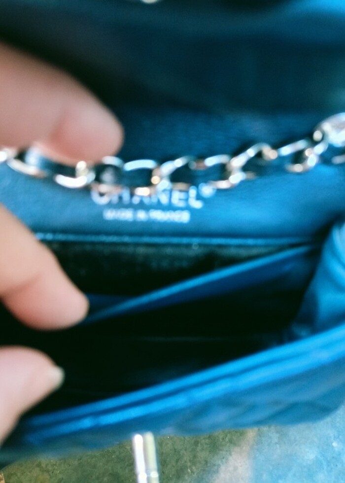 Hakiki Deri kol çantası - Görsel 5