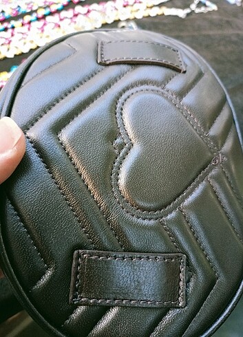 Hakiki deri bel çantası - Görsel 5