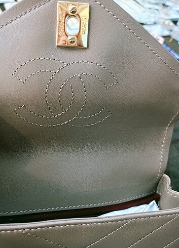 Hakiki deri bayan kol çantası - Görsel 7