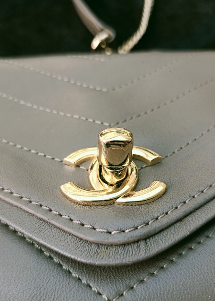 Hakiki deri bayan kol çantası - Görsel 2