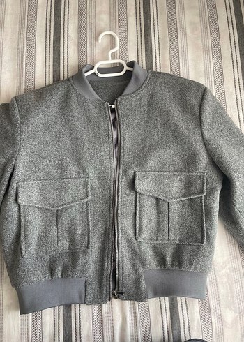 Gri füme Bershka ceket