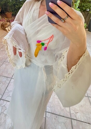Diğer El İşlemesi Kimono