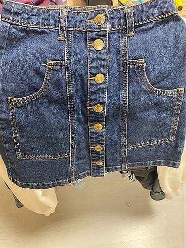 xs Beden lacivert Renk Stradivarius kadın etek