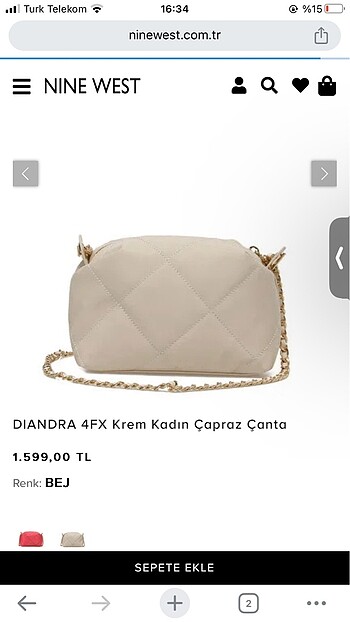 Nine west çanta