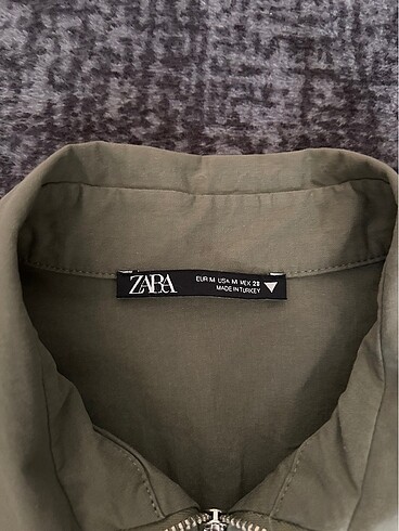 m Beden Zara crop ceket