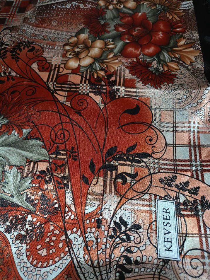 kadın eşarp kahverengi sıfır. - Görsel 2