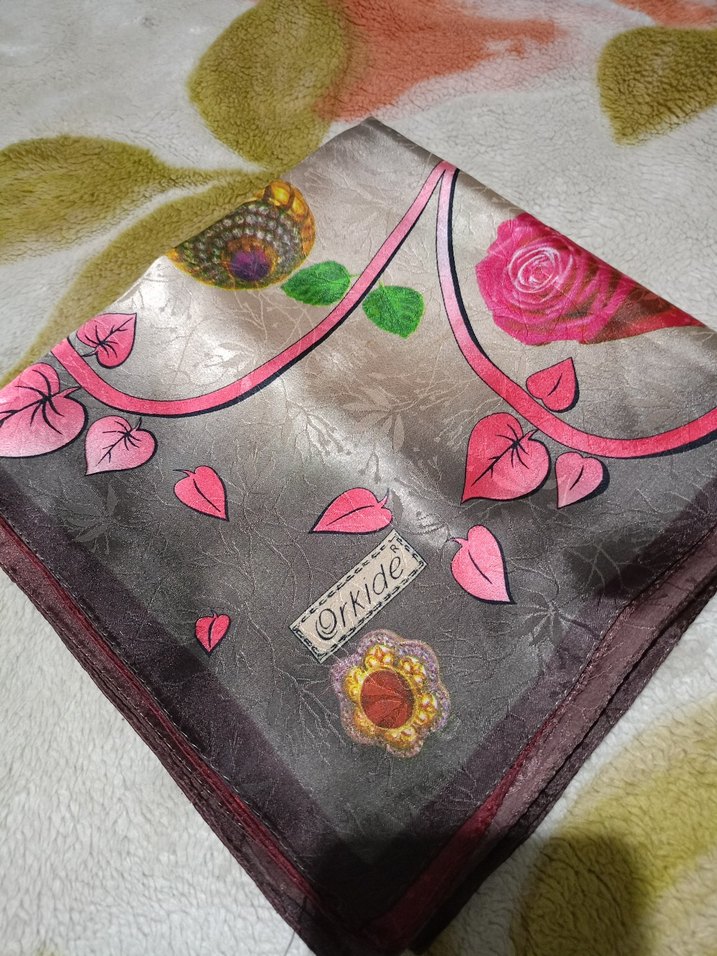 Renkli Bohem Kadın eşarp - Görsel 3