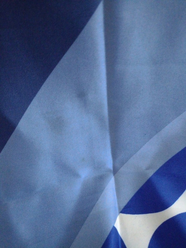 Kadın Lacivert Desenli eşarp - Görsel 4