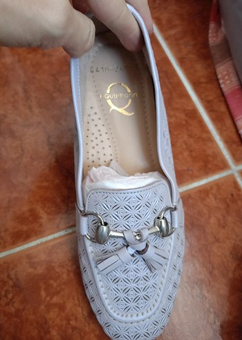 Tokalı lila Kadın Babet - Görsel 2