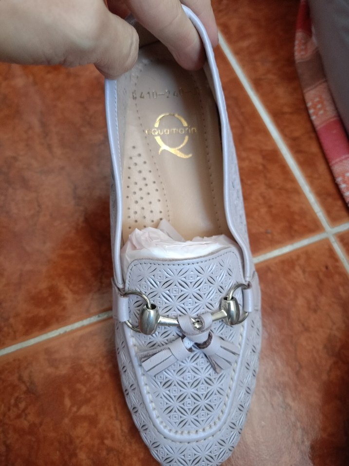 Tokalı lila Kadın Babet - Görsel 2