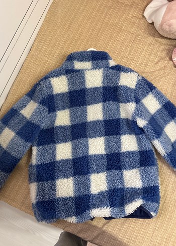 H&M astarlı çocuk peluş mont - Görsel 2