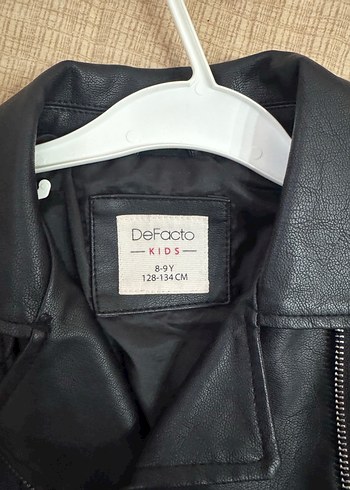 DeFacto kız çocuk deri ceket - Görsel 3