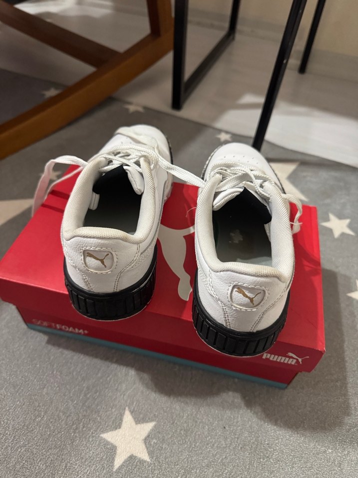 Puma beyaz spor ayakkabı - Görsel 2