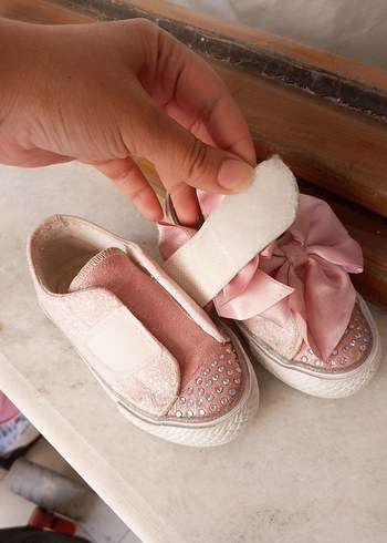 Kız Çocuk Pembe Fiyonk Detaylı Özel Gün Ayakkabısı - Görsel 6