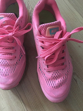 37 Beden Nike air max az giyilmiş şeker pembe ayakkabı 