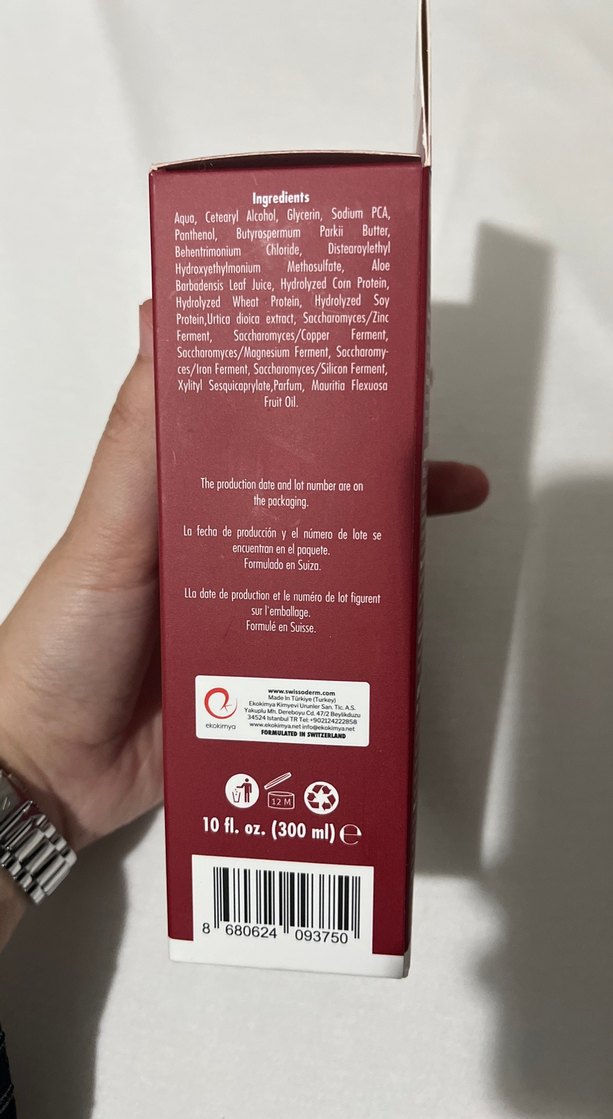 Swissoderm Canlandırıcı Saç Kremi 200 ml - Görsel 3