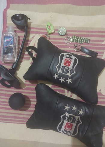 BJK Baskılı Siyah Mini Emzirme Yastığı