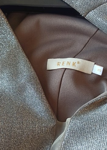 s Beden gri Renk Midi Abiye Elbise