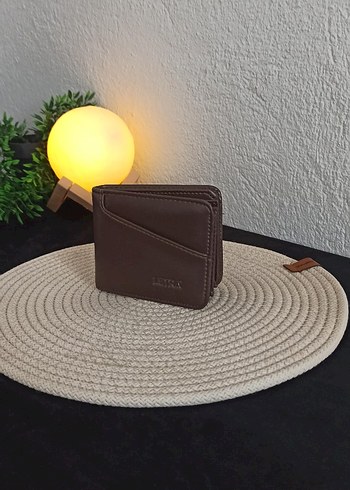 Letra Erkek Kahverengi Deri Cüzdan - Görsel 11