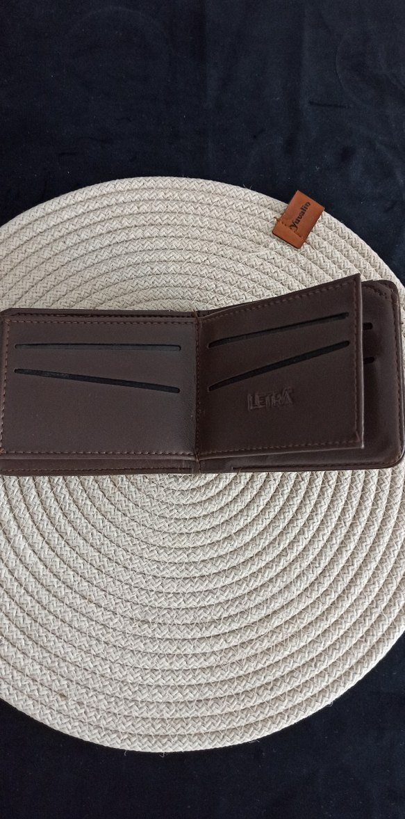 Letra Erkek Kahverengi Deri Cüzdan - Görsel 4