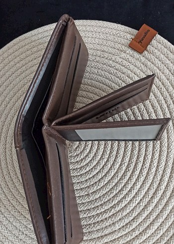 Letra Erkek Kahverengi Deri Cüzdan - Görsel 3