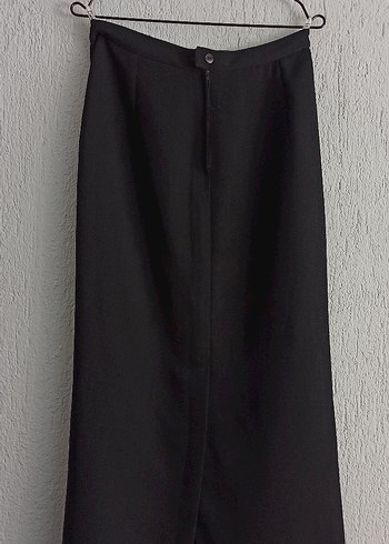 Kadın Siyah Düz Dar Etek - Görsel 2