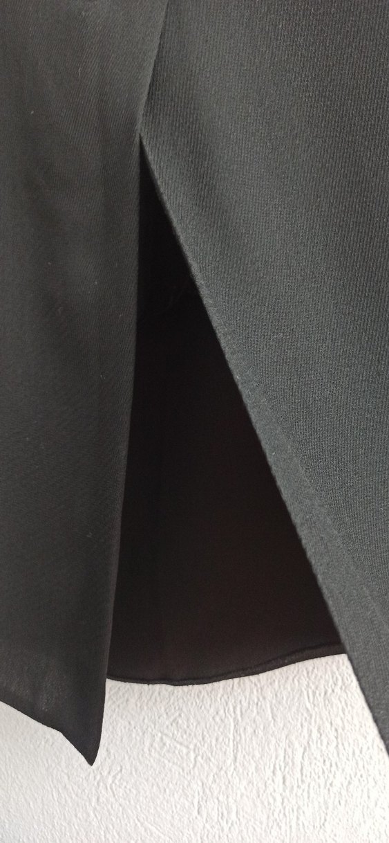 Kadın Siyah Düz Dar Etek - Görsel 3