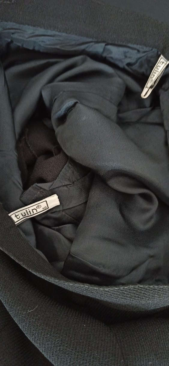 Kadın Siyah Düz Dar Etek - Görsel 4