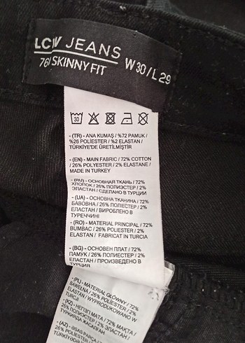 LCW Jeans Skinny Fit Siyah Erkek Jeans Pantolon - Görsel 8