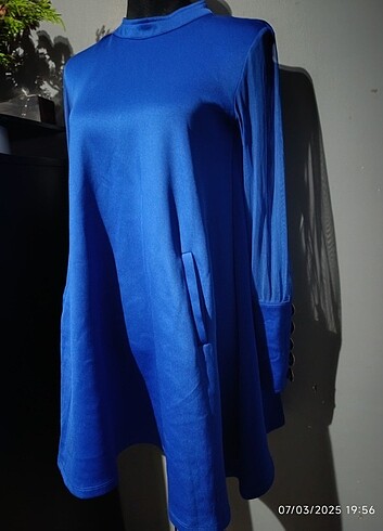 Harika tasarım detay elbise  - Görsel 5