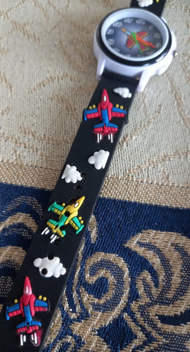 Renkli Nakışlı Erkek Çocuk Kol Saati - Görsel 4