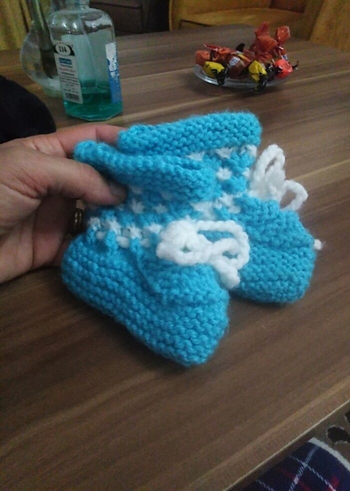 El işi üç on iki yaş arası bebek çocuk patik - Görsel 2